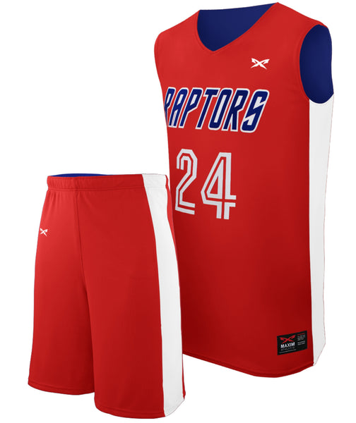 Half Court Reversible Men's Basketball Set