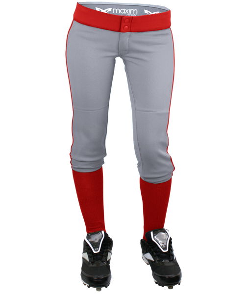 Rib Waist Softball Pants